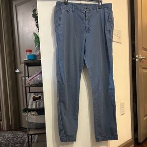 Paperback Steel Gray/blue Mens Pants